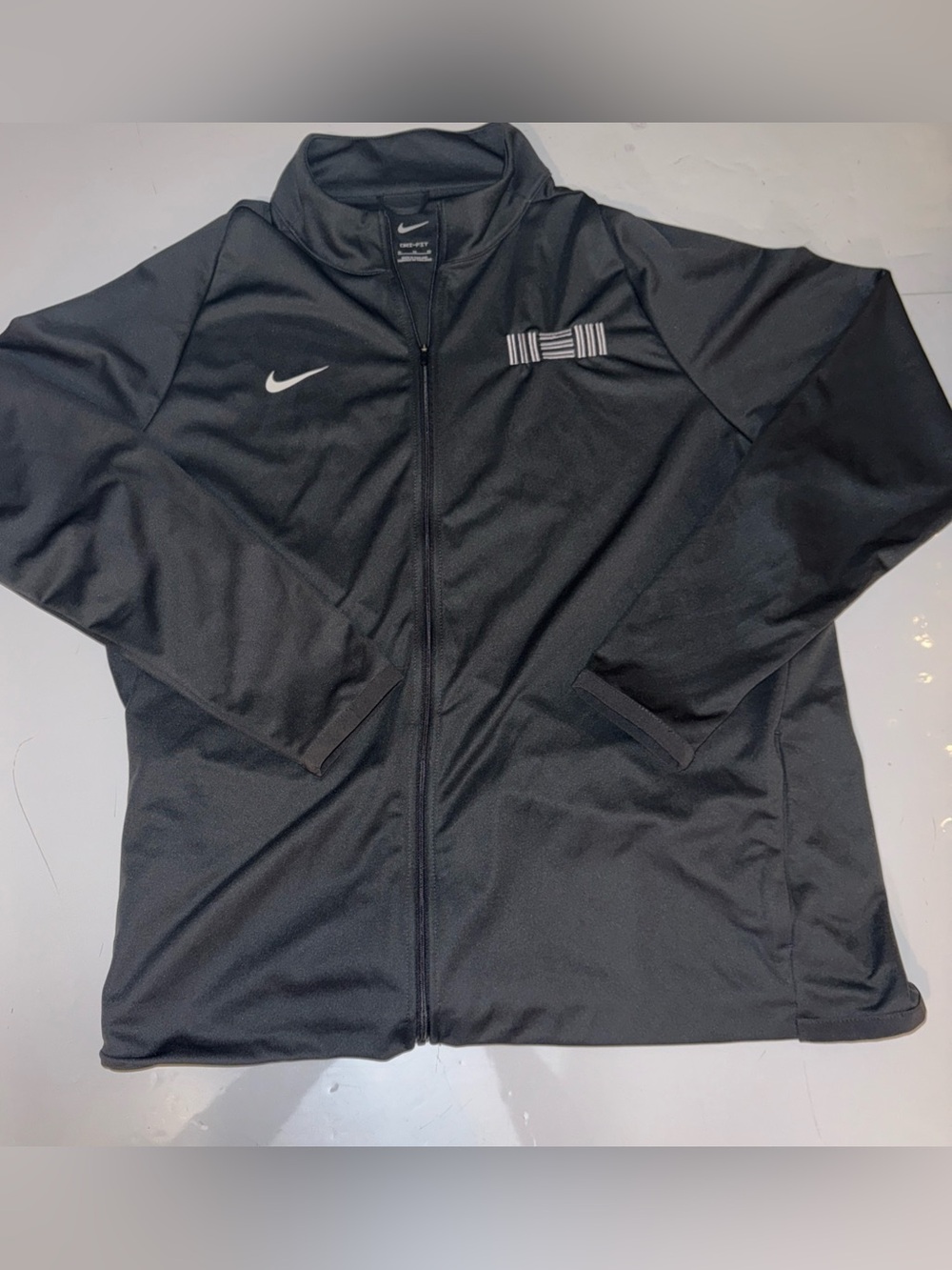 RARE! Nike Memphis Grizzlies City Edition Zip Jacket Men's XL Dri-Fit Gray/Black